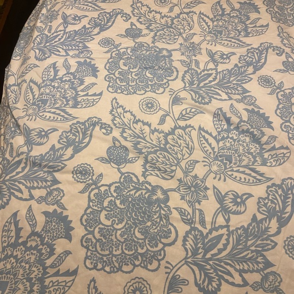 Ralph Lauren Home king Duvet Cover Set Joanna Floral 3 Piece Reversible Blue - Picture 6 of 15